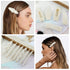laxizar 18 Pcs Pearl Hair Clips, Large Hair Clips Barrette for Women Girls Fashion Hair Accessories