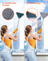 Wall Cleaner with Long Handle: 360° Rotatable Mop for Walls, Dust, Ceiling Fans, and Baseboards