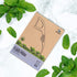 Natural Dental Floss Picks, 300 Count - Plant Based, PETA Approved Vegan, Eco-Friendly Twin Floss (Mint)