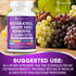 JB Wellness Co 180 JB Wellness Resveratrol, Grape Seed Extract, Berberine, Quercetin - Polyphenol Supplement for Women