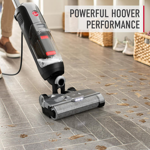Hoover 64 oz Pure Essentials Hard Floor Cleaner Solution, for Sealed Hard Floors, Botanical Citrus Scent Cleaning