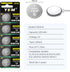 20 Pack 3V Lithium CR2032 Battery for Airtag Candles Tea Light Car Remote Key Fob Watch Ring Sensor CR 2032 3 Volt Button Battery