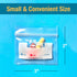 The Pill Bag Gummies 100 Count | Medicine Pill Organizer with Labels for AM/PM | Resealable Disposable Pill Pouches
