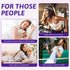 WOJBALMN Cortisol Supplements for Women & Men - Control & Lower High Cortisol Level-Adrenal Health Balance Sleep Stress