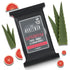 The Nobleman Men's Refreshing Face + Body Cleansing Wipes with Grapefruit, 30 count