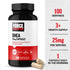 FORCE FACTOR DHEA 25mg Supplement for Women and Men, Supports Hormone Balance and Healthy Mood, 100 Veg Capsules