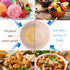 100 Pack Compostable 8oz Paper Bowls, Heavy-Duty Natural Disposable Bowls for Salad, Soup, Pasta & Dessert