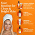 TruSkin Vitamin C Cleanser for Face - Brightening Wash with Vitamins C & E, 4 fl oz
