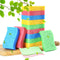 METUUTER 12-Count Kitchen Sponges | Compressed Cellulose Non-Scratch Natural Sponge for Kitchen, Bathroom, Cars | Funny