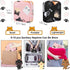 Likesing Period Bag Pouch, Canvas Sanitary Napkin Storage Bag for Girls Womens, Portable Sanitary Napkin Period Pad