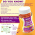 1 Pack Prebiotic Fiber 7G Supplement Gummies for Adults - 2000mg Prebiotic Fiber Blend, Sugar Free