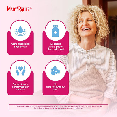 MaryRuth Organics Multivitamin for Women 40+, Liposomal Immune Support Supplement, Vegan, 15.22 Fl Oz