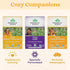 Organic India Tulsi Honey Chamomile Herbal Tea - Stress Relieving & Calming, 18 Infusion Bags, 3 Pack
