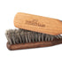 ZilberHaar Vegan Beard Brush - Stiff Bristles, Oiled Walnut and Mexican Tampico Bristles, Animal-Free Grooming Product