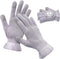MIG4U Moisturizing Beauty Gloves - Touchscreen Overnight Sleeping Gloves for Women with Dry Hands (Grey Purple, 3 Pairs)