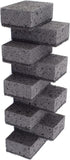 Okleen Black Scrub Sponges. Made in Europe. 9 Pack, 4.3x2.8x1.4 inches. Heavy Duty