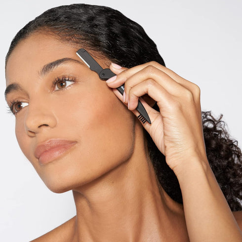 Tweezerman Precision Folding Brow Razor for Women and Men