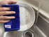 12 Pack Microfiber Scrub Dish Cleaning Cloth, Non-Scratch, Machine Washable, 5.5 x 5.5 Inch, Blue & Green