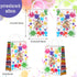 Art Party Bags - 16 Pieces Paint Art Party Treat Bags for Sip and Paint Party Decorations (Bright Style)