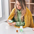 4Pcs Clear Pill Bottles, 80ml Empty Plastic Medicine Bottles with Caps, Small Travel Pill Case for Liquid Solid Powder