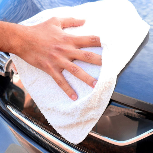 W11 5 lb, Arkwright Terry Cloth Towels for Cleaning - Soft Cotton Blend Washable Multi-Purpose Bar Mop, Absorbent