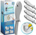 4 PACK Pumice Stone for Toilet Cleaning, Toilet Pumice Stone with Handle for Toilet Bowl