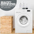 Set 34 oz 2, 17 oz 1 Glass Laundry Detergent Dispenser w/Silicone Base, Laundry Pump Dispensers x Laundry Dispenser x