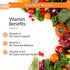 Buried Treasure VM100 Complete Daily Liquid Vitamins and Minerals Supplement, 32 Ounce, Orange Zest Flavor