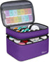 Mancro Dual Layers Pill Bottle Organizer Bag, Medicine Pill Organizer Bag with