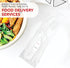 Party Essentials Individually Wrapped Plastic Cutlery Packets, 100 Sets of Fork/Spoon/Knife/Napkin/Salt/Pepper