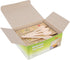 Gmark Disposable Wooden Spoons, Paper Wrapped, Pack of 100, 6.5" Spoons, 100% All-Natural, Eco-Friendly, Biodegradable