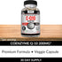 Kaya Naturals CoQ10 Power Antioxidant Supplement - 60 Veggie Capsules for Heart Health & Immune Function