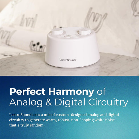 Settings Adaptive Sound Technologies LectroSound - Noise Machine for Optimal Sleep Environment - Non-Looping Nature