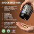 Immune 60 AuraShroom Mushroom Supplement Lions Mane Turkey Tail Cordyceps Reishi Shiitake Chaga Oyster Stress Relief