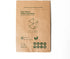 Zcube Kitchen Food Waste Paper Bag, Sets of 6, Leak Resistant Liner, Size Small, 60 Bags