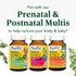 MegaFood Baby & Me 2 Prenatal DHA & Choline - Plant-Based Liquid DHA and Choline for Baby's Development - Vegan - 60