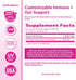 Immune 226g 75 Pink Stork Monolaurin Pellets Vegan Lauric Acid & Gut Support for Women Microbial Balance, Digestive