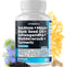 Sea Moss 3000mg Maca 1000mg Black Seed Oil - 2000mg Ashwagandha, Turmeric, Vitamins C & D3, Made in USA (60 Count)