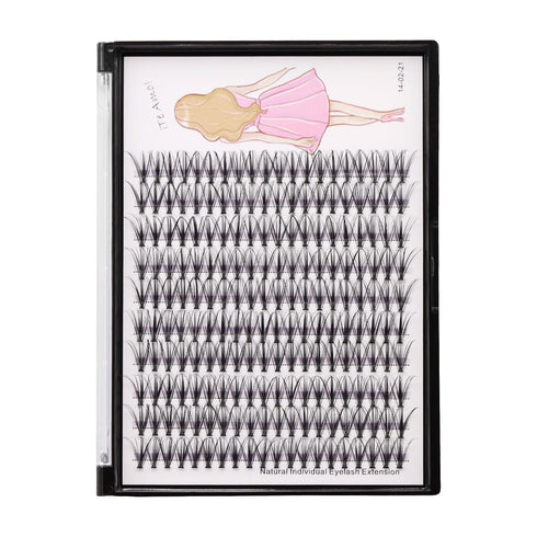 8-22mm to Choose 20D/40D/60D/80D/100D Individual False Eyelashes, Makeup Cluster Eyelashes Thickness 0.07mm D Curl