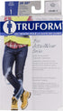 Truform 1934BL-S Compression Socks (20-30 mmHg, Men's Gym Socks, Knee High, Black, Small)