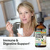 Ginger Root Tincture - Organic Ginger Root Extract - Natural Ginger Supplements for Overall Wellness - Alcohol and Sugar Free - Vegan Drops 2 Fl.Oz.