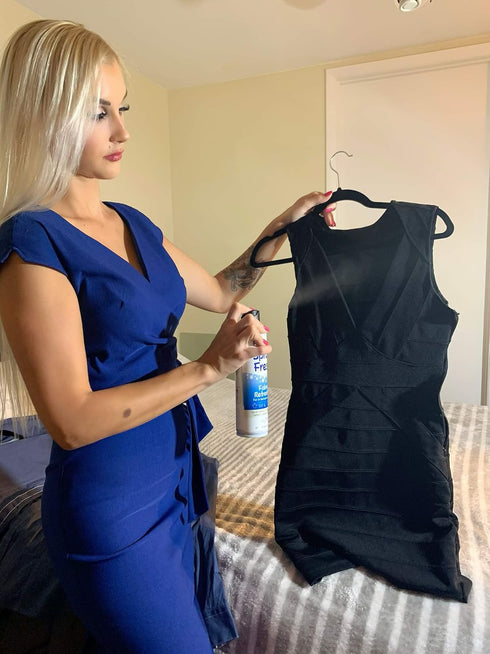 Home First Spray Fresh Fabric Refresher - Deodorizer & Freshener for Clothing, Bedding, Luggage, Furniture & More