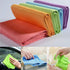 Extra Large Fish Scale Glass Cleaning Cloth, Lint Free Nanoscale Microfiber Tower, Polishing Tower 15.8" x 19.7" (Mix,