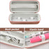Toothbrush Travel Case for Oral-B Pro 1000, 2000, 3000, 3500, 1500, Philips Sonicare with Mesh Pocket for Accessories -
