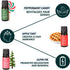 Set Set 6 Cozy Folkulture Essential Oils for Diffuser | of Aromatherapy Oils for Home | Peppermint, Candy, Apple Tart