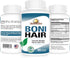 Rise-N-Shine BoniHair Catalase Supplement for Vibrant, Youthful Hair Support - 10,000 IU Catalase with Saw Palmetto,