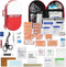 First Aid Kit - Upgraded Waterproof Pill Case with 180 Pcs Emergency Care Supplies, Small Sized for Car, Home, Travel,