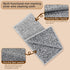 puretor 12Pcs 2-LayerNonScratch New Upgrade Wire Dishcloth, WireDishwashing Rag, Non-Scratch Wire DishwashingRagsfor