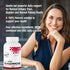 Plantvital D Mannose Capsules 1000mg with Cranberry - High Potency for Bladder, Kidney, Urinary Tract Support, 2 Months