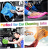 Microfiber Cleaning Cloth, 6"x6" Rags, Reasonable Kitchen Towels, 30 Pcs in Green, Blue, Yellow, Pink, Orange